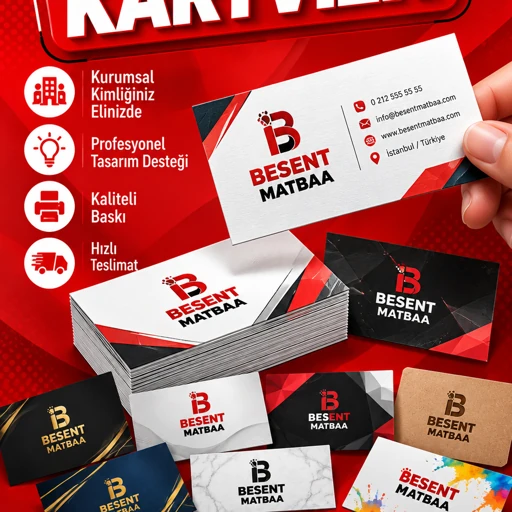 Logo kartvizit üzerinde